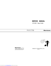 Horizon International PF-P280 Service Manual