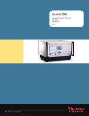 Thermo Scientific Sarasota 2000 User Manual