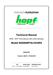 hopf 8029HEPTA-V2/GPS Technical Manual