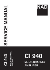 NAD CI940 Service Manual