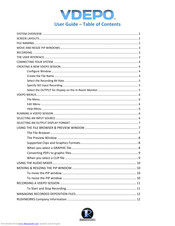 Rushworks VDEPO User Manual