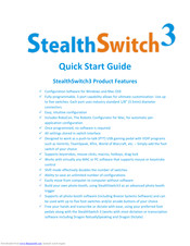 H-Mod StealthSwitch3 Quick Start Manual