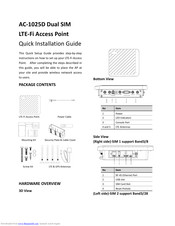 Z-Com AC-1025D Quick Installation Manual