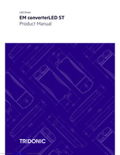 Tridonic EM converterLED ST Product Manual