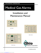 Ohio Medical Combo Installation And Maintenance Manual