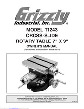 Grizzly T1243 Owner's Manual
