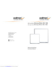 Walimex Pro Shining White 380 Instruction Manual