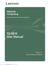 Lanner FX-3810 User Manual