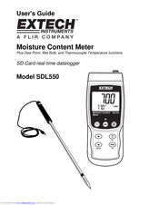 Extech Instruments SDL550 User Manual