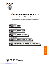 ICON iKeyboard8S-VST User Manual