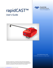 Teledyne Oceanscience rapidCAST User Manual