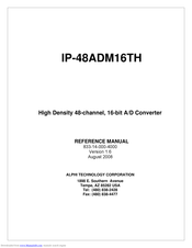 Alphi IP-48ADM16TH Reference Manual
