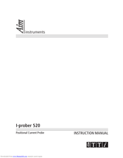 Aim-TTI I-prober 520 Instruction Manual
