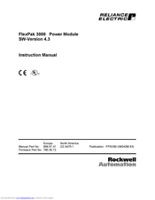 Reliance electric FlexPak 3000 Instruction Manual