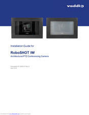 VADDIO RoboSHOT IW Installation Manual