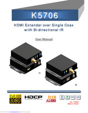 KOA CCTV K5706TX User Manual
