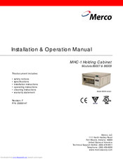 Merco 86007 Installation & Operation Manual