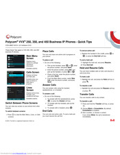 Polycom VVX-450 Series Manuals | ManualsLib