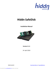 Hiddn SafeDisk Installation Manual