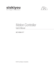 Siskiyou MC1000e-R User Manual