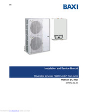 Baxi Platinum BC iMax 27 Installation And Service Manual