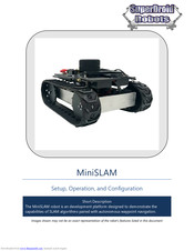 SuperDroid Robots MiniSLAM Setup, Operation, And Configuration