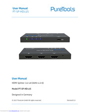 PureTools PT-SP-HD12S User Manual