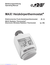 eQ-3 MAX! Radiator Thermostat+ Operating Manual