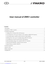 fakro ZWK1 User Manual