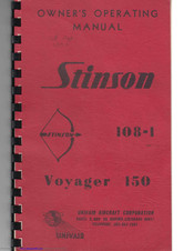Stinson 108-1 Owner's Operating Manual