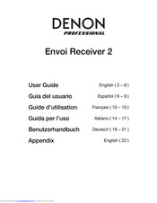 Denon Envoi Receiver 2 User Manual