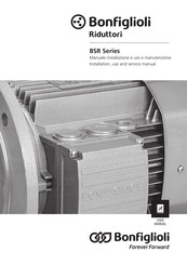 BONFIGLIOLI bsr 100 User Manual