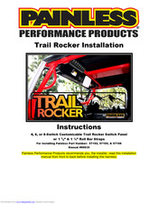 Painless Trail Rocker Installation Instructions Manual