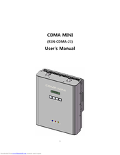 R-tron CDMA MINI User Manual