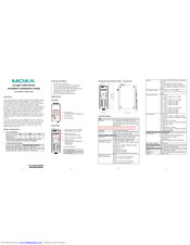Moxa Technologies ioLogik 1300 Series Hardware Installation Manual