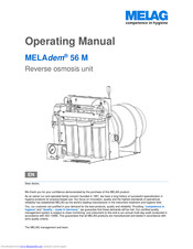 MELAG MELAdem 56 M Operating Manual