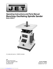 Jet JBOS-5 Operating Instructions Manual