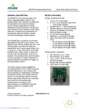 Mcube MC3672 Quick Start Manuals