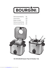 Bourgini 18.1010.00.00 Instructions Manual