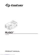 Foxfury Lighting Solutions RUGO 700-300 Product Manual