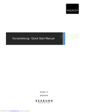 Seeburg K Sub 1502 dp Quick Start Manual