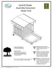 Creative Cedar Designs 7230 Assembly Instruction Manual