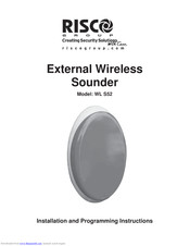 Risco WL S52 Installation And Programming Instructions