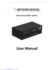 Network Devices ND-70M-HDBT-HVD User Manual