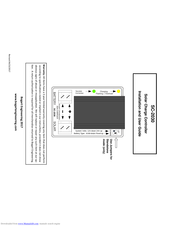 Bogart Engineering SC-2030 Installation And User Manual