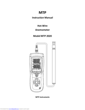 MTP 2020 Instruction Manual