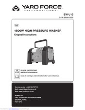 Yard force EW U13 Original Instructions Manual
