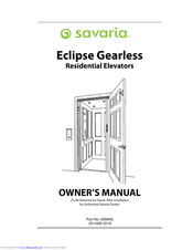Savaria Eclipse Gearless Owner's Manual