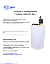 Clean Water Systems Precision-24 Installation & Start?Up Manual