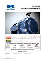 Superwinch SI Series Electric User Manual